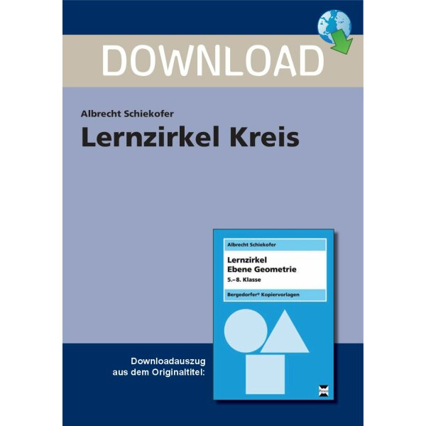 Lernzirkel Geometrie Klasse 5-8: Kreis