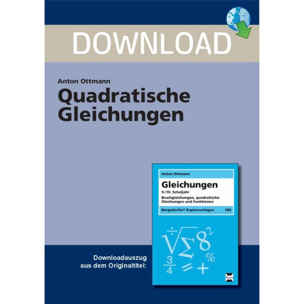 Quadratische Gleichungen