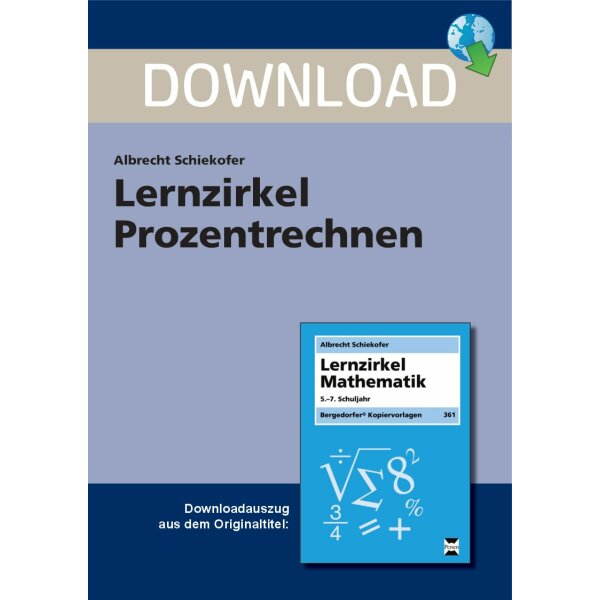 Lernzirkel Mathematik Klasse 5-7: Prozentrechnen