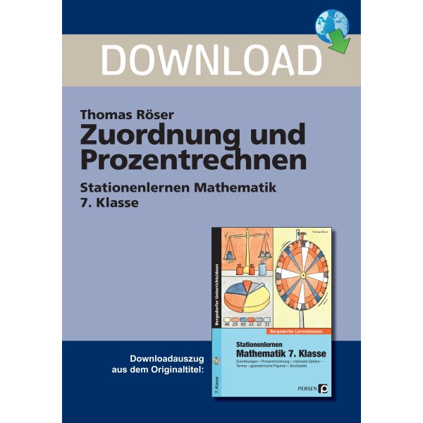 Zuordnung und Prozentrechnen