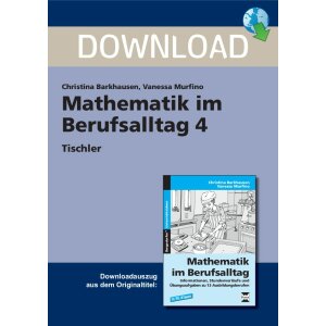 Tischler - Mathe im Berufsalltag