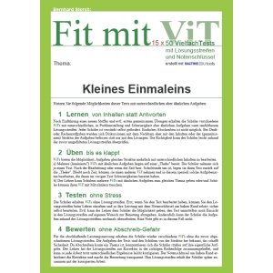 Kleines Einmaleins - Vielfachtests (Sparpaket)