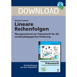 Lineare Reihenfolgen: Anfangsunterricht Pränumerik