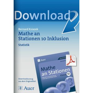 Statistik - Mathe an Stationen inklusiv Klasse 10