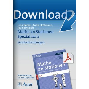 Vermischte Übungen -  Das 1x1 an Stationen