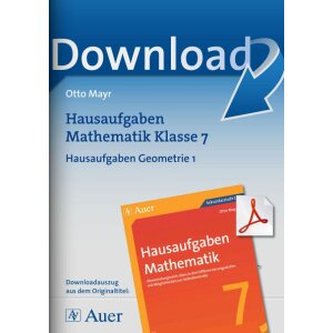 Geometrie Teil 1 - Hausaufgaben Mathematik Klasse 7