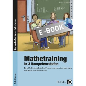 Mathetraining in 3 Kompetenzstufen - Klasse 7/8:...