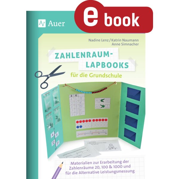 Zahlenraum-Lapbooks für die Grundschule (ZR 20, ZR 100, ZR 1000)