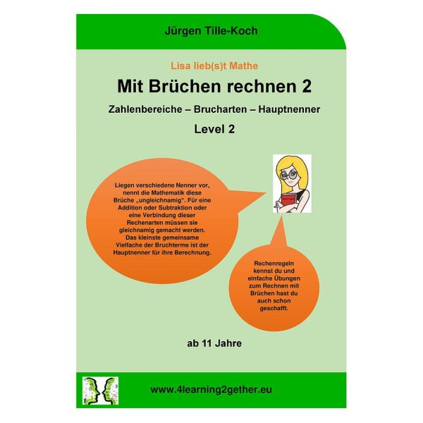 Mit Brüchen rechnen 2  (WORD)