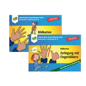 Bildkarten: Fingerbilder (Sparpaket)