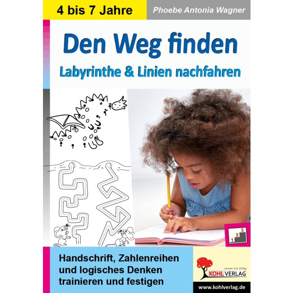 Den Weg finden - Labyrinthe und Linien nachfahren