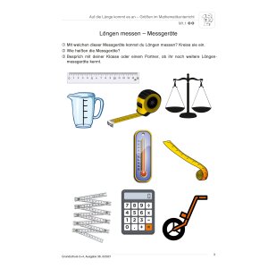 Größen im Mathematikunterricht