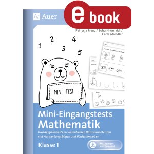 Mini-Eingangstests Mathematik Klasse 1