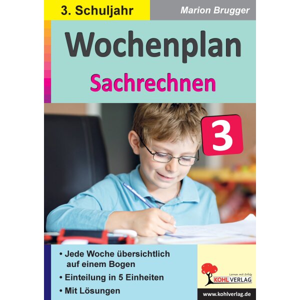 Wochenplan Sachrechnen Klasse 3