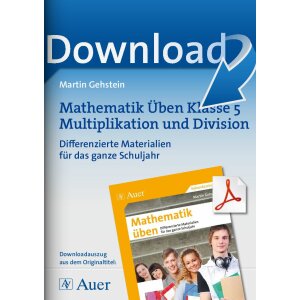 Multiplikation und Division - Mathematik üben Klasse 5