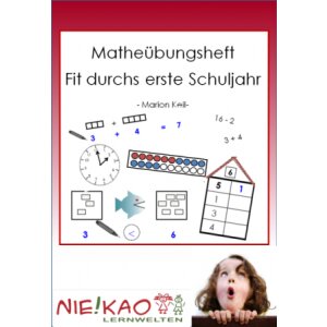 Matheübungsheft - Fit durchs erste Schuljahr