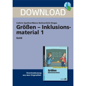 Geld - Inklusionsmaterial Größen 1