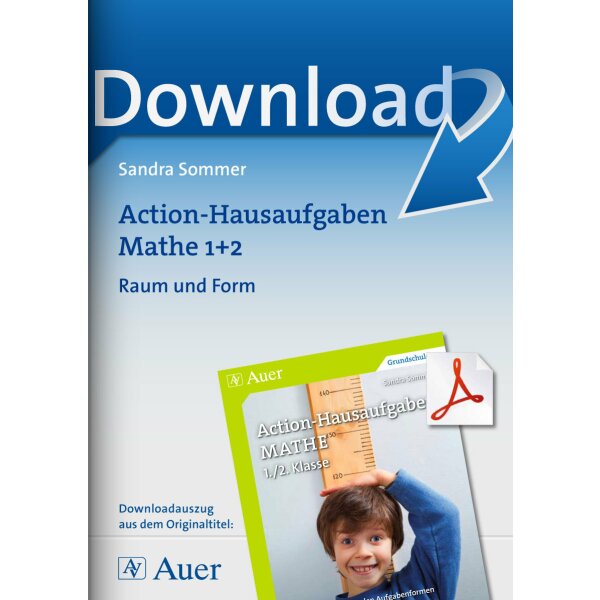Raum und Form: Action-Hausaufgaben Mathe