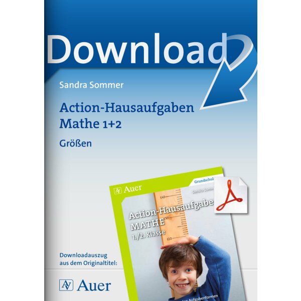 Größen: Action-Hausaufgaben Mathe