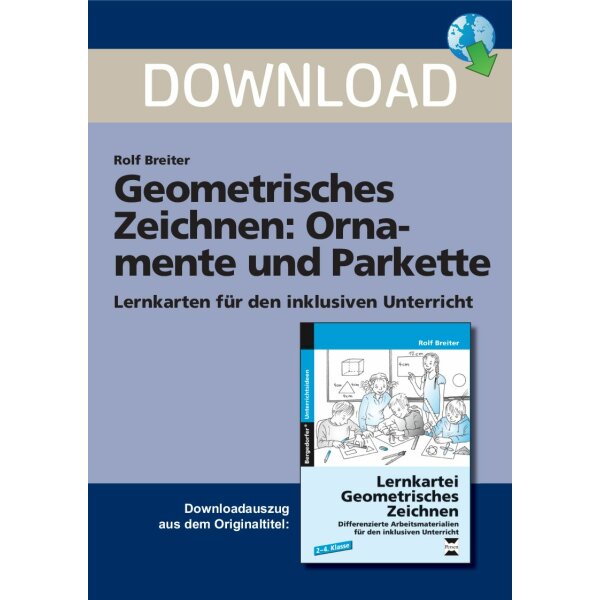 Ornamente und Parkette - Lernkartei Geometrisches Zeichnen