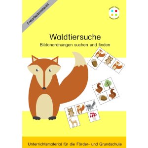 Waldtiersuche - Bildanordnungen suchen und finden