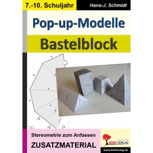 Pop-up-Modelle - Bastelblock