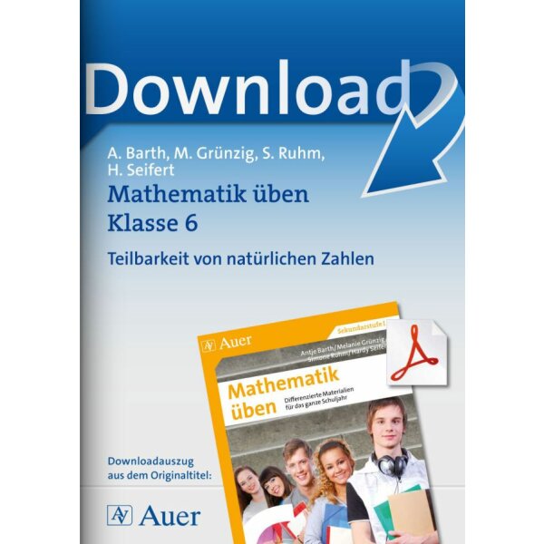 Teilbarkeit von natürlichen Zahlen - Mathematik üben Klasse 6