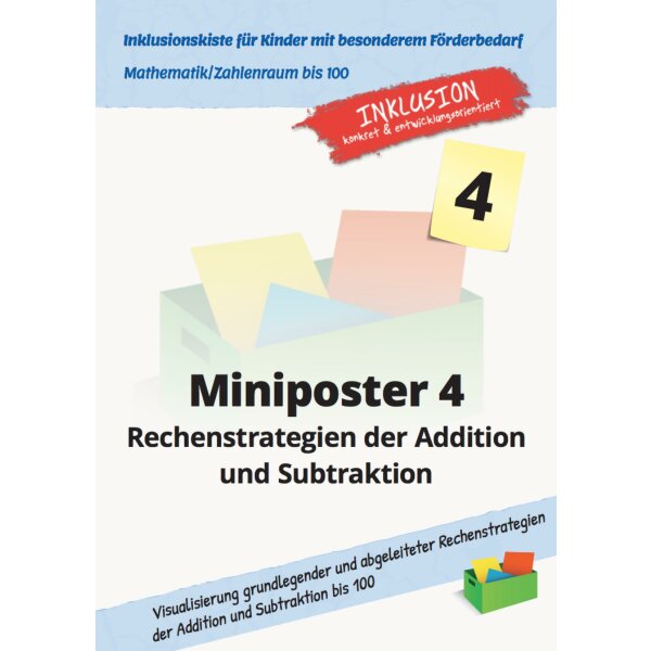 Miniposter 4: Rechenstrategien der Addition und Subtraktion