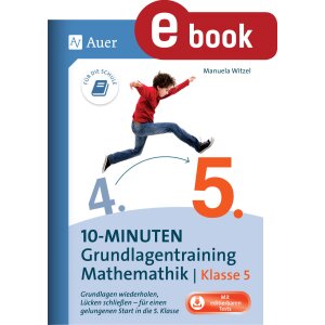 10-Minuten-Grundlagentraining Mathe Kl.5