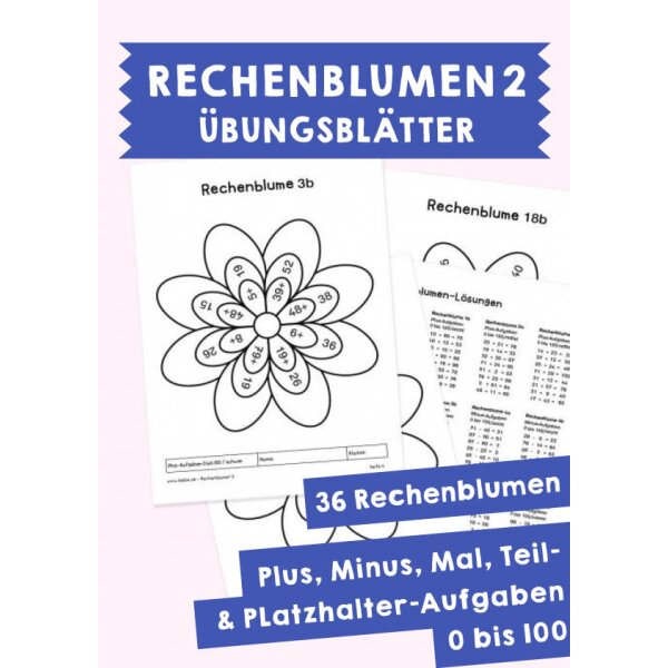 Rechenblumen ZR100