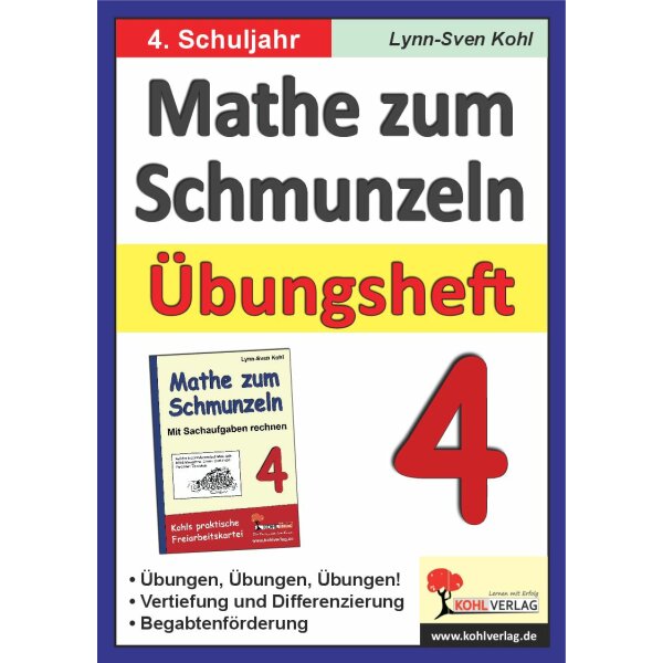 Mathe zum Schmunzeln 4 - Mit Sachaufgaben rechnen (Übungsheft)