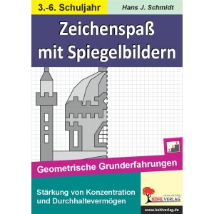 Zeichenspaß mit Spiegelbildern - Geometrische...