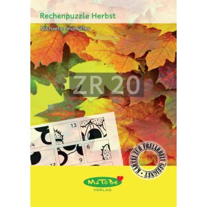 Rechenpuzzles Herbst Zahlenraum 20
