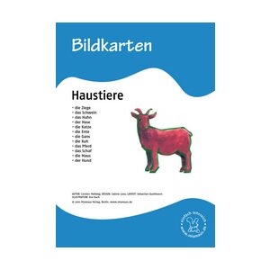 Bildkarten: Haustiere