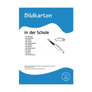 Bildkarten: In der Schule