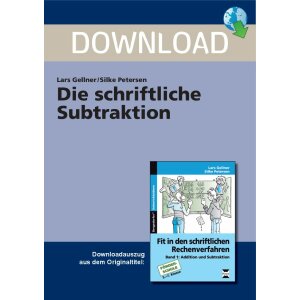 Die schriftliche Subtraktion