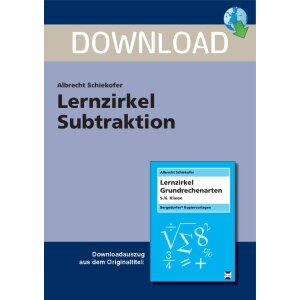 Lernzirkel Grundrechenarten Klasse 5-6: Subtraktion