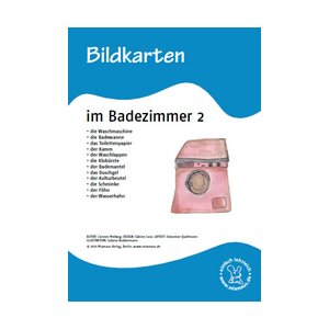 Bildkarten: im Badezimmer 2