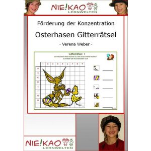 Förderung der Konzentration - Osterhasen...