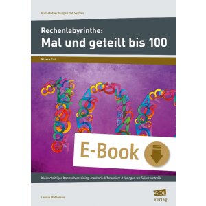 Mal und geteilt bis 100 - Rechenlabyrinthe