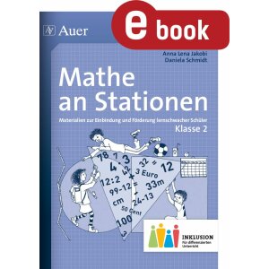 Mathe an Stationen inklusiv - Klasse 2