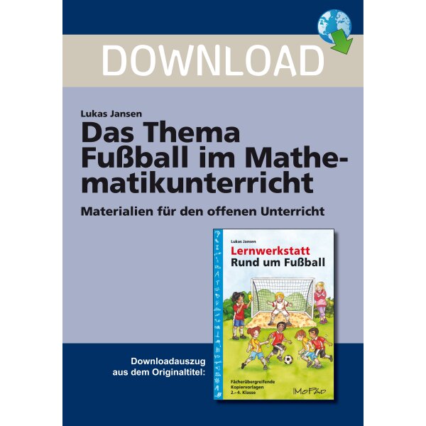 Das Thema Fußball im Mathematikunterricht