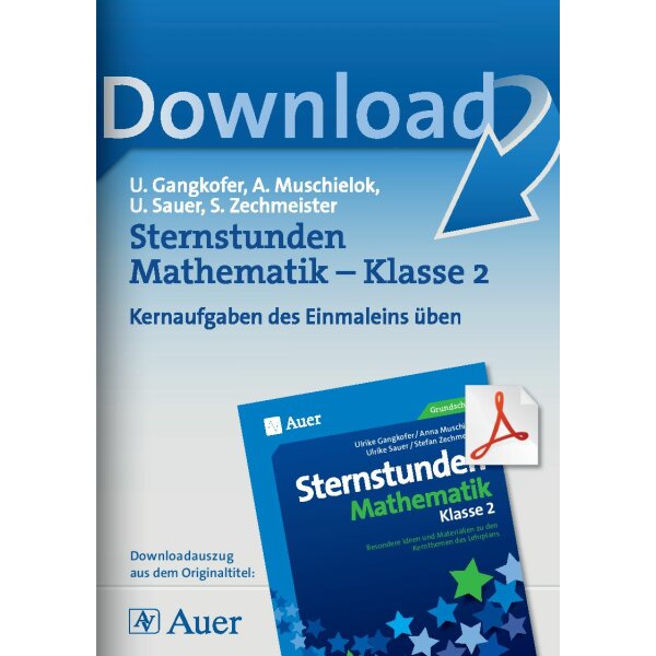 Kernaufgaben des Einmaleins üben - Sternstunden Mathematik Kl. 2