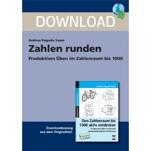 Zahlen runden - Den Zahlenraum bis 1000 aktiv entdecken