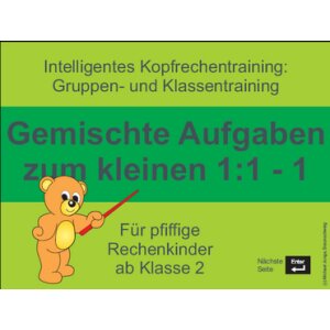 Intelligentes Kopfrechentraining - 1x1 - Gemischte...