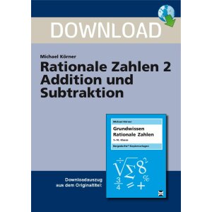 Rationale Zahlen 2 - Addition und Subtraktion