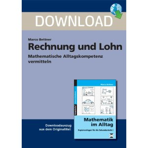 Rechnung und Lohn - Mathematische Alltagskompetenz...