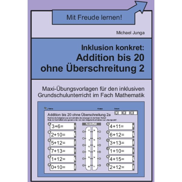 Inklusion konkret: Addition bis 20 ohne Überschreitung 2