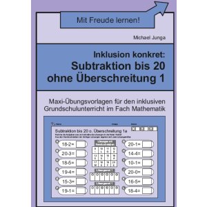 Inklusion konkret: Subtraktion bis 20 ohne...