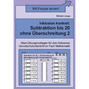 Inklusion konkret: Subtraktion bis 20 ohne...